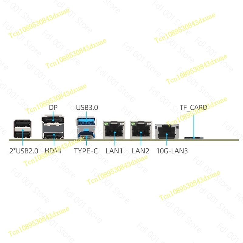 Mini Itx Dual 2.5G Nas Motherboard - لوحة أم مزدوجة 2.5G 10G SFP