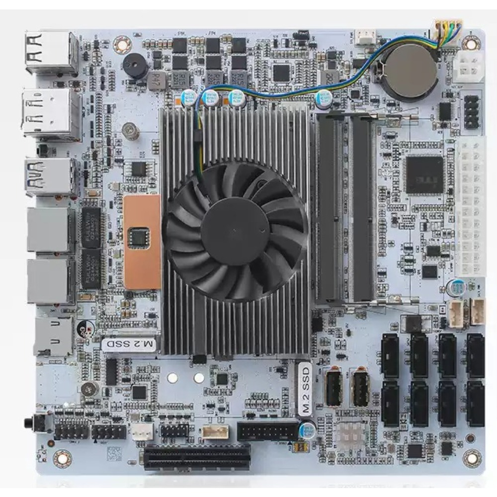 Mini Itx Dual 2.5G Nas Motherboard - لوحة أم Mini-ITX بيضاء M11 NAS