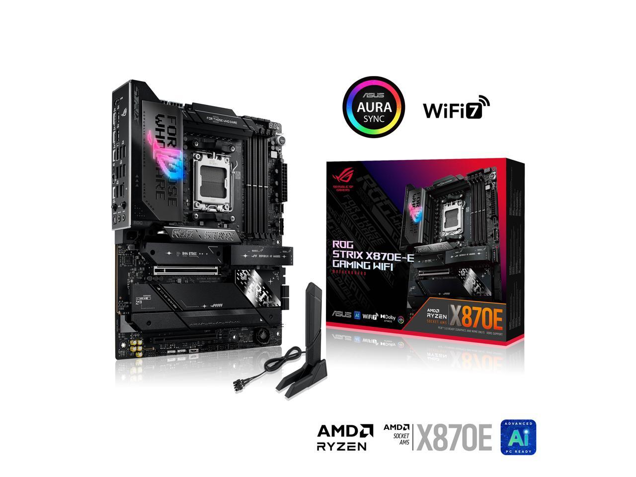 X870E Atx Motherboard - لوحة أم ASUS ROG STRIX X870E-E