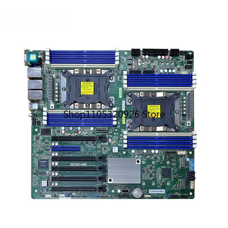 لوحة أم خادم سوبرمايكرو X11 ثن - مراجعة C621 Dual Cpu Motherboard وسعره
