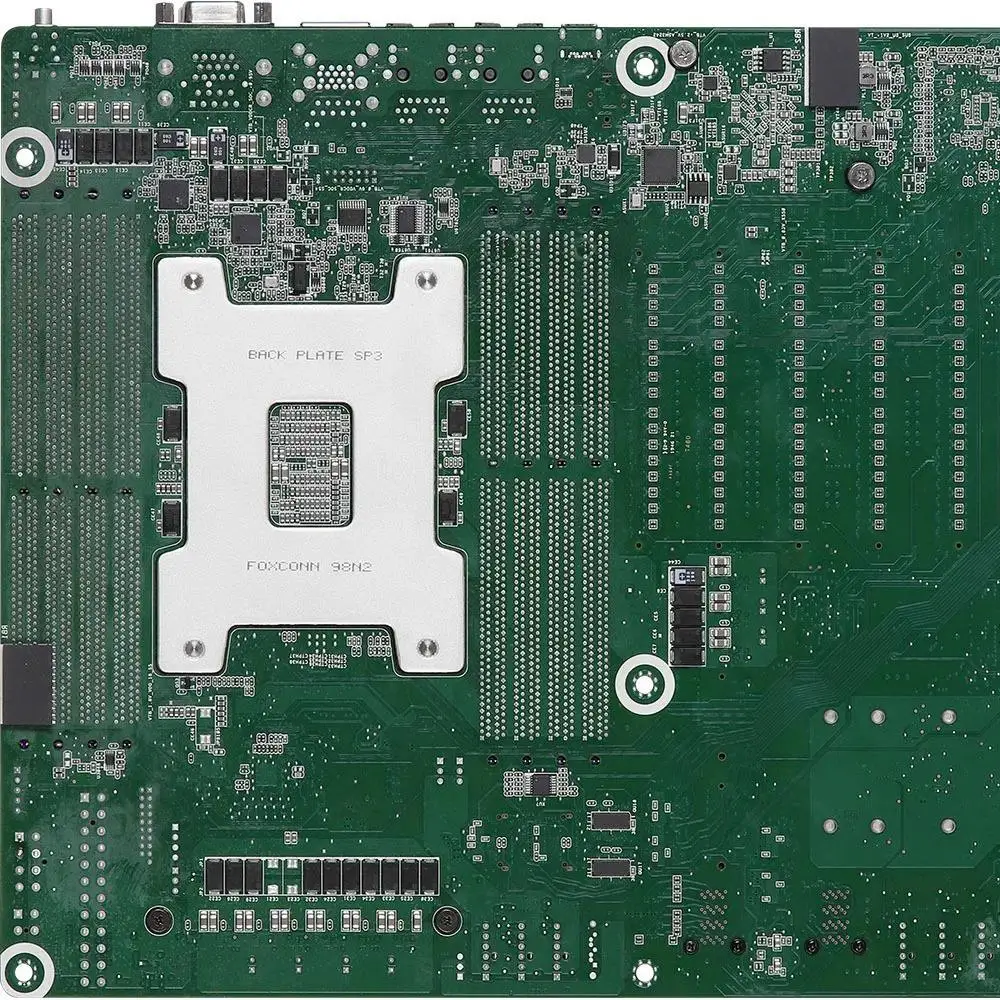 مناسب للوحة الأم الأصلية ASRoc - مراجعة Dual Socket Sp3 Epyc Motherboard وسعره