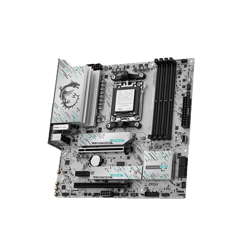 MSI جديد B850M GAMING PLUS WIF - مراجعة X870E Atx Motherboard وسعره