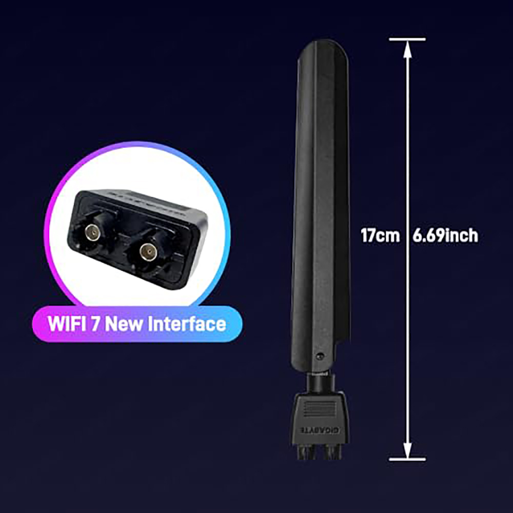 هوائي واي فاي 7 من نوع EZ-Plug - مراجعة Z890 Wi-Fi 7 Motherboard وسعره