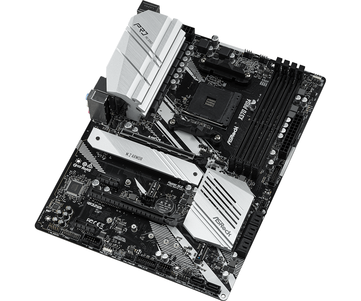 اللوحة الأم ASROCK X570 X570 P - مراجعة X870E Atx Motherboard وسعره