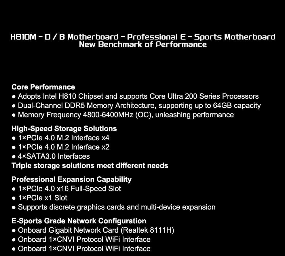 لوحة أم JGINYUE H810M-D/B M-AT - مراجعة Lga1851 Gaming Motherboard وسعره