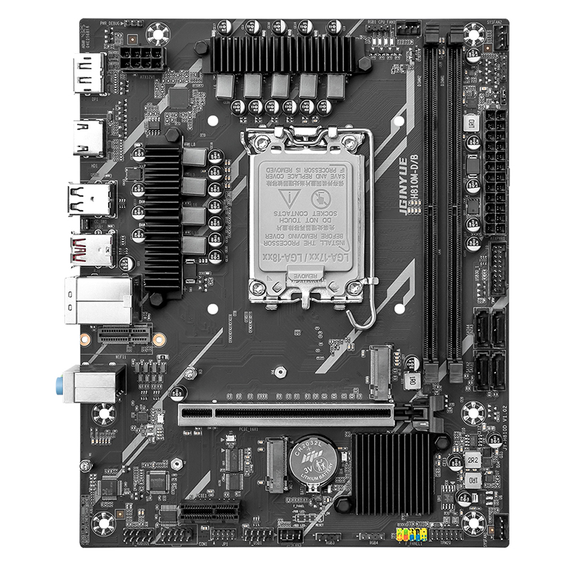 لوحة أم JGINYUE H810M-D/B M-AT - مراجعة Lga1851 Gaming Motherboard وسعره