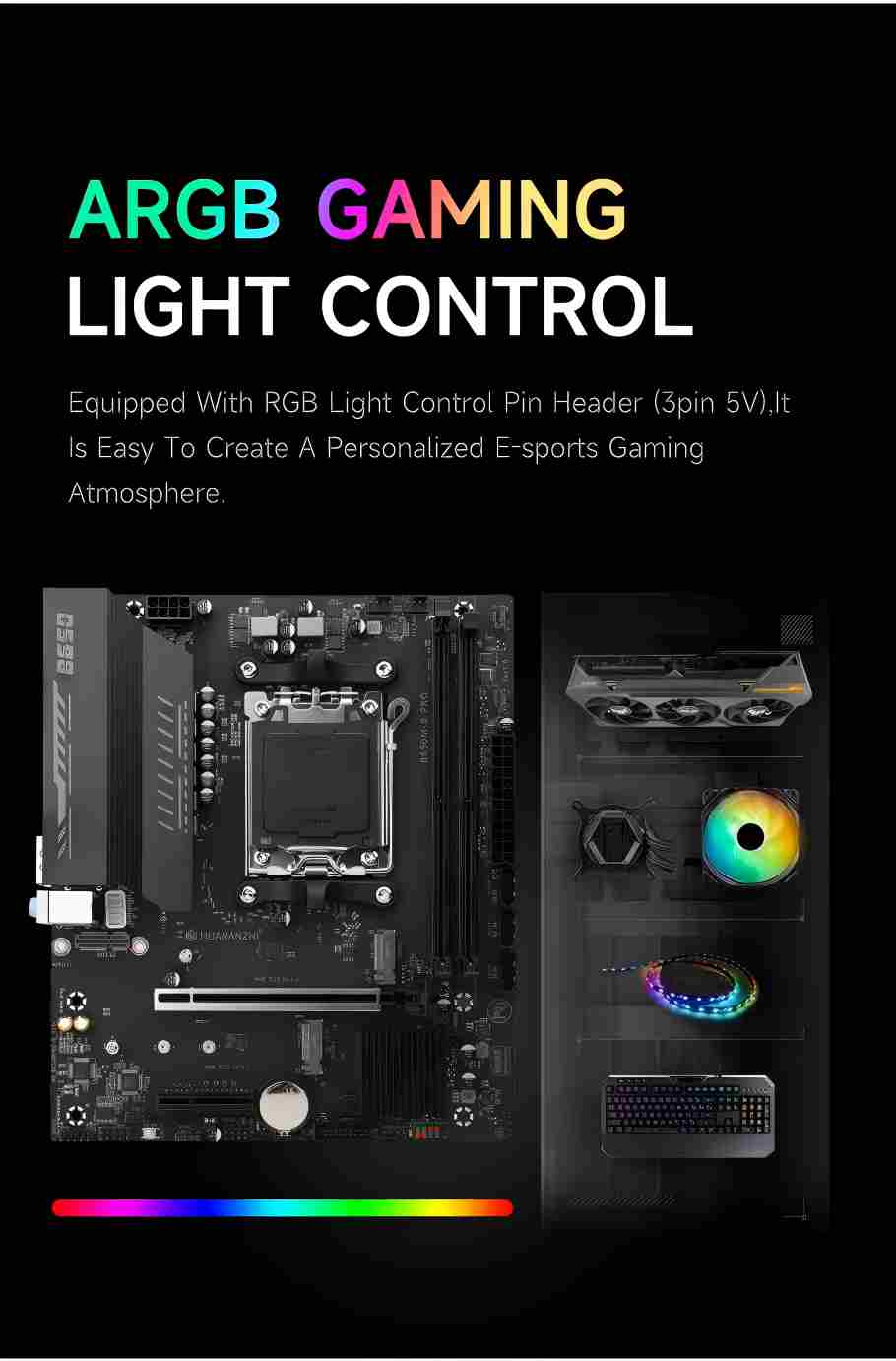 لوحة أم HUANANZHI B650M B Pro  - مراجعة X870E Atx Motherboard وسعره