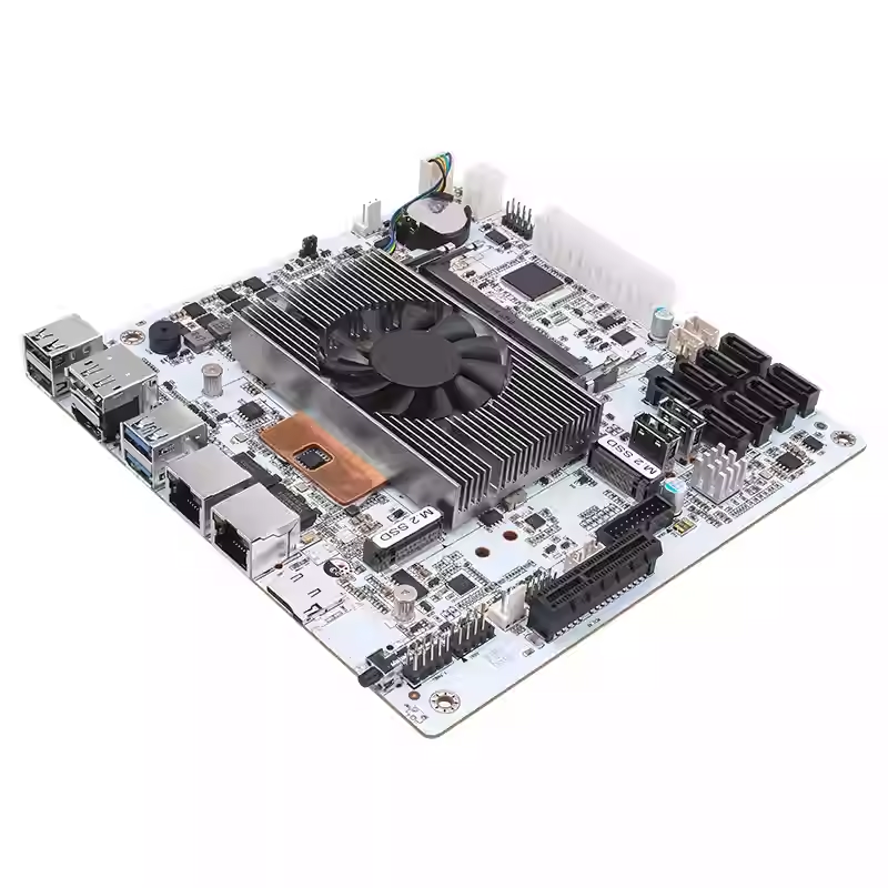 لوحة أم صغيرة الحجم ITX بـ 8 ف - مراجعة Mini Itx Dual 2.5G Nas Motherboard وسعره