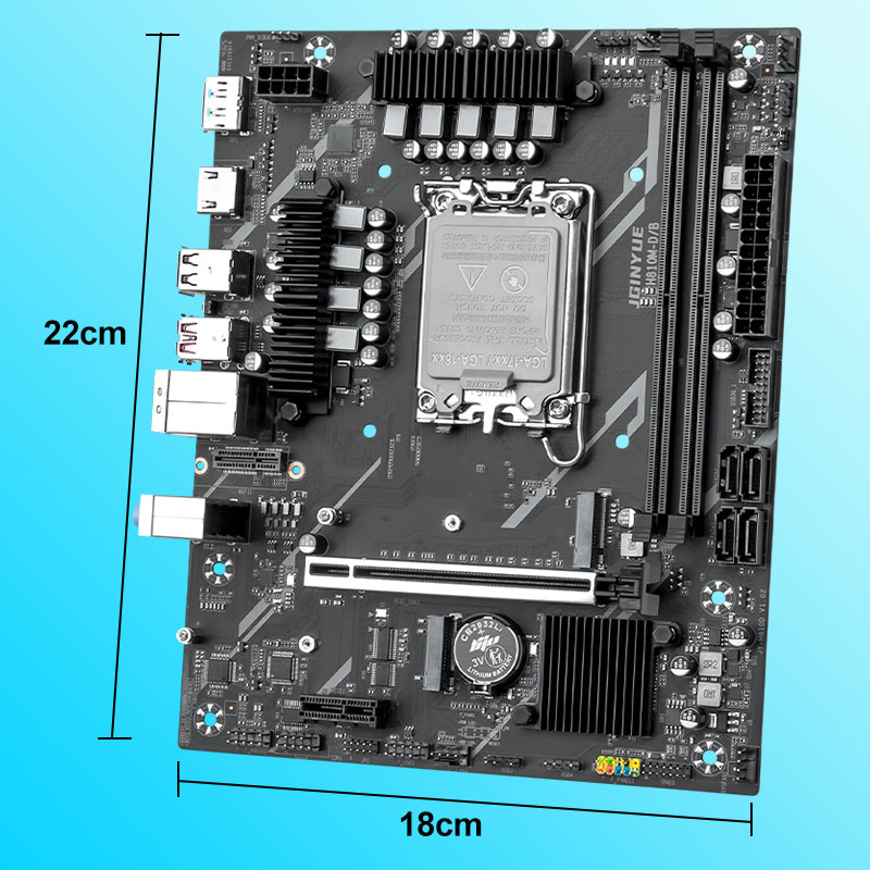 اللوحة الأم H810 Intel LGA1851 - مراجعة Lga1851 Gaming Motherboard وسعره