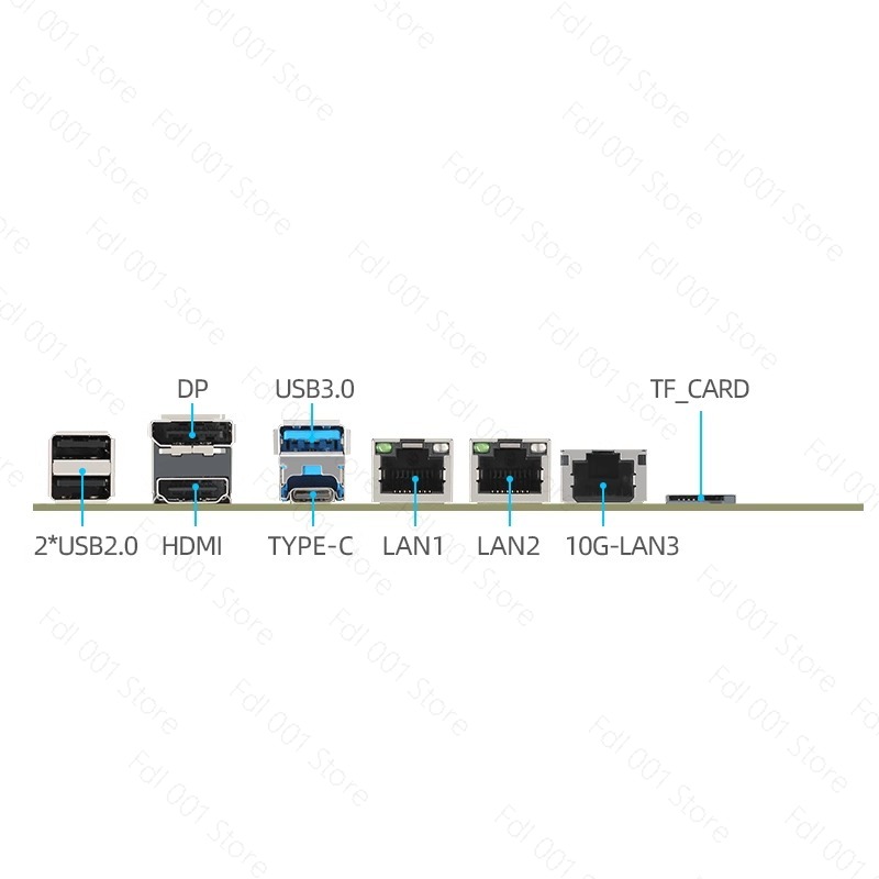 لوحة أم مزدوجة 2.5G 10G SFP NA - مراجعة Mini Itx Dual 2.5G Nas Motherboard وسعره
