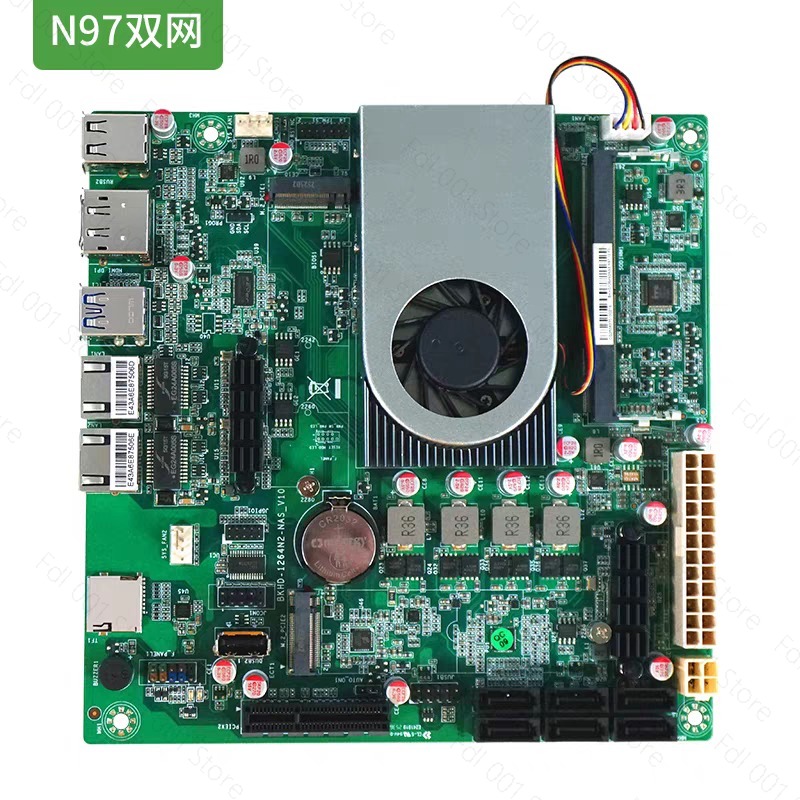 لوحة أم مزدوجة 2.5G 10G SFP NA - مراجعة Mini Itx Dual 2.5G Nas Motherboard وسعره