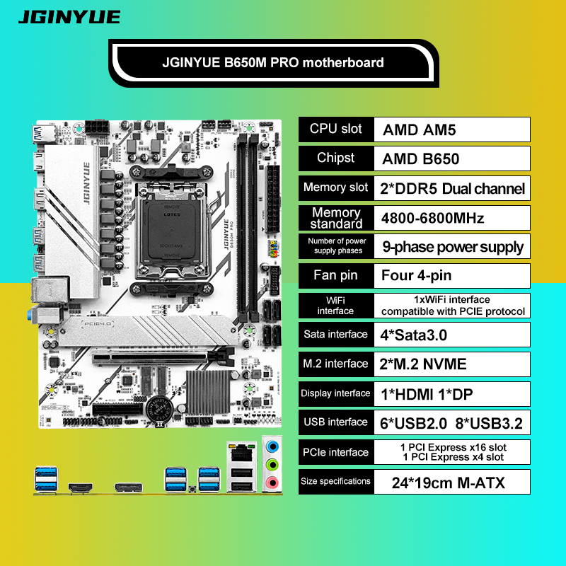 لوحة أم PRO B650M MATX AMD B65 - مراجعة X870E Atx Motherboard وسعره